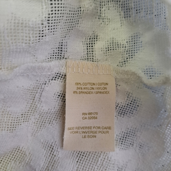 Free People White Lace Tank Top - Picture 8 of 10